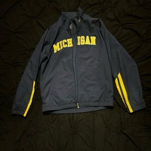 Nike Michigan Windbreaker Jacket (Navy Blue)